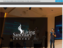 Tablet Screenshot of lsbc.org.sg